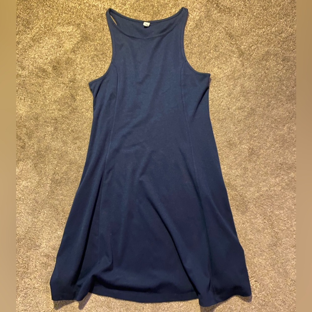 Navy blue dress